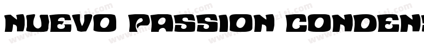 Nuevo Passion Condensed字体转换